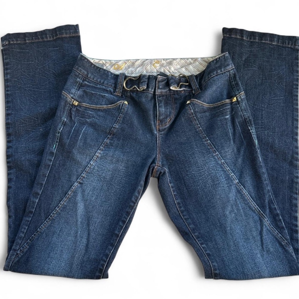 Armani Exchange Designer Jeans Women's Size 0 Dark Denim Luxury